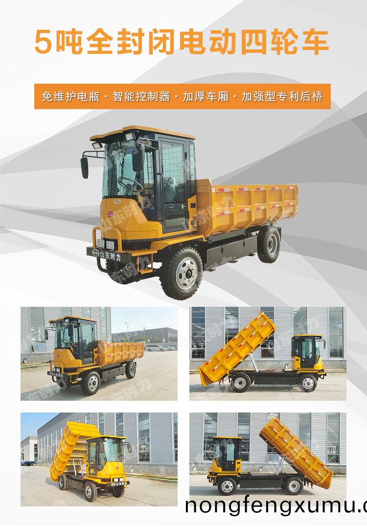 鑛(kuang)用電動(dong)四輪車(che)實拍圖(tu)