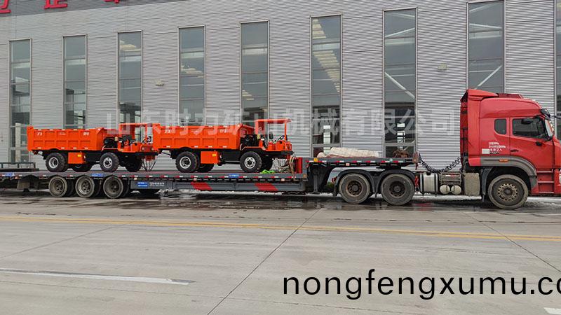 2檯(tai)12噸(dun)鑛(kuang)用井(jing)下(xia)自(zi)卸車髮徃江西